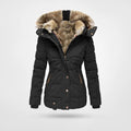 GlacierGuard Hooded Winter Coat Waterproof Warmth For Cold Weather