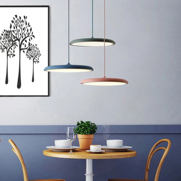 Norden Pendant Light Disc LED For Minimal Scandinavian Design