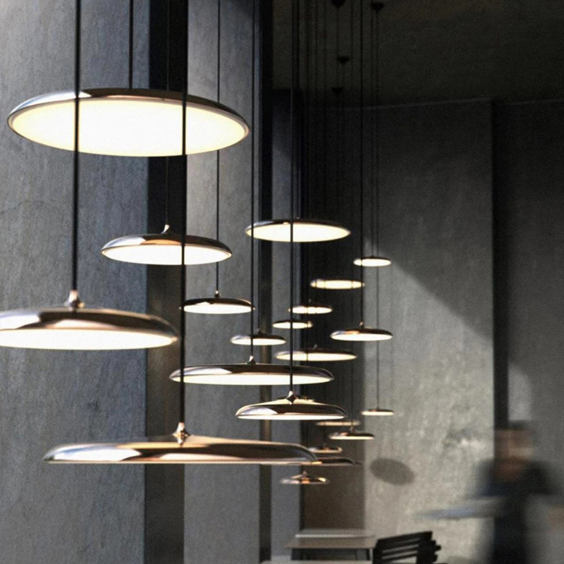 Závěsné svítidlo Norden Disc LED pro minimalistický skandinávský design