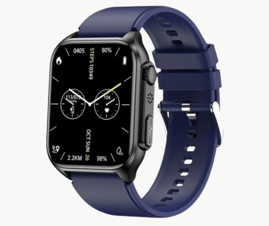 VitaTrack Wellness Smartwatch For Home Monitoring