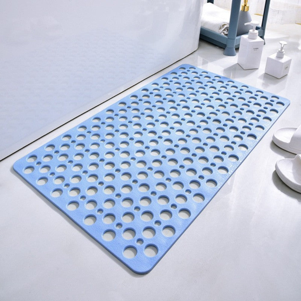 Alfombrilla de ducha HydraSafe con diseño antideslizante y resistente al moho para baños higiénicos