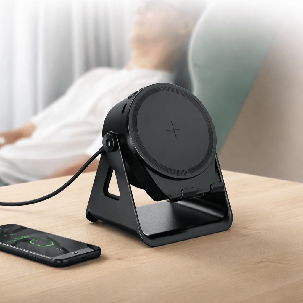 Telefonhalter Bluetooth-Lautsprecher Powerbank mit Induktionsladung
