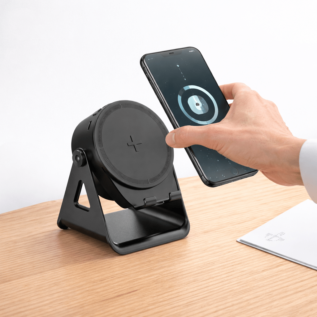Telefonhalter Bluetooth-Lautsprecher Powerbank mit Induktionsladung