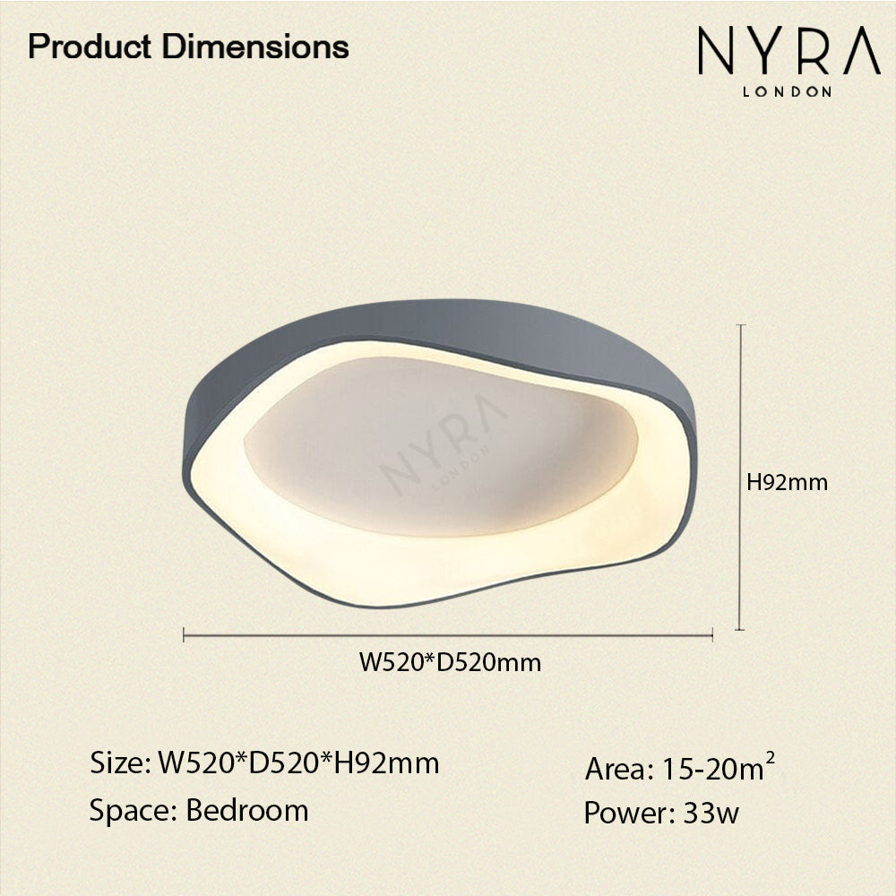 Virelli Lampada da Soffitto o da Parete per Soggiorno Moderno