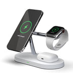 QuattroCharge All In One MagSafe Wireless Charger For iPhone, Apple Watch And Buds