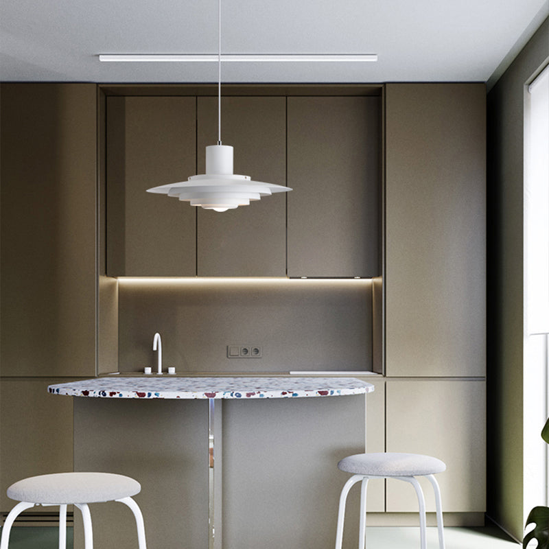 Nowoczesna lampa wisząca NovaLume z aluminium do jadalni