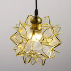 AuroraCapiz Natural Capiz Pendant Light With Handcrafted Finish