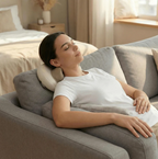 Heat Massage Pillow For Neck Tension And Shoulder Relief