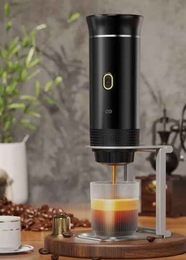 Peranti Espresso Kompak Dengan Tekanan 20-Bar Dan Bateri 7500mAh Untuk Perjalanan