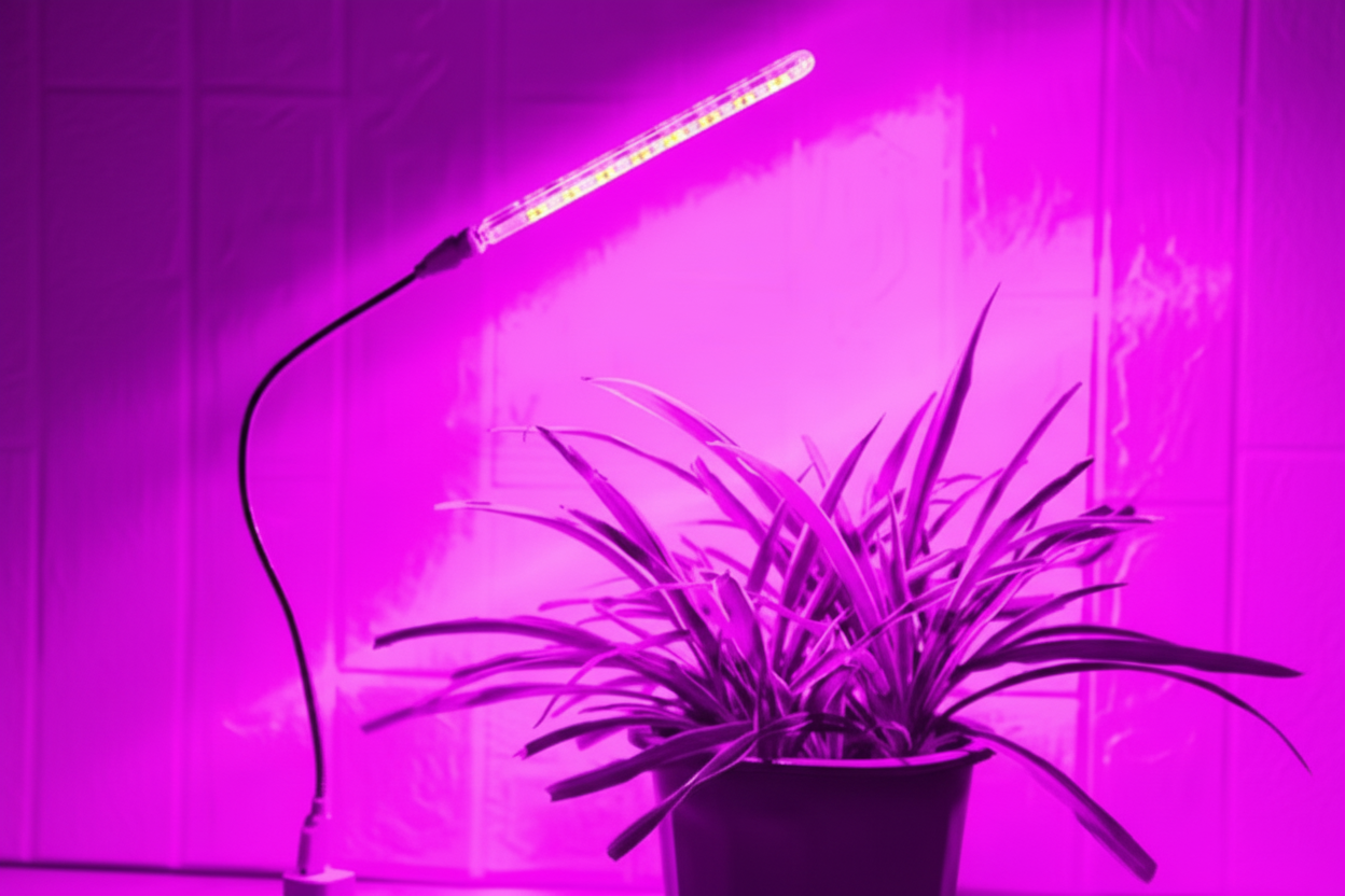 Lampe de croissance LED USB alimentée pour plantes d'intérieur et hydroponie