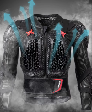 Motorrad-Schutzjacke für Motocross und Straßenfahrten