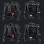 Motorrad-Schutzjacke für Motocross und Straßenfahrten