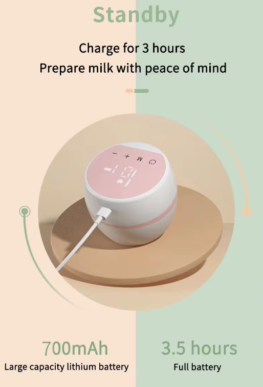 Tiralatte intelligente con sistema 2 in 1 di aspirazione e conservazione