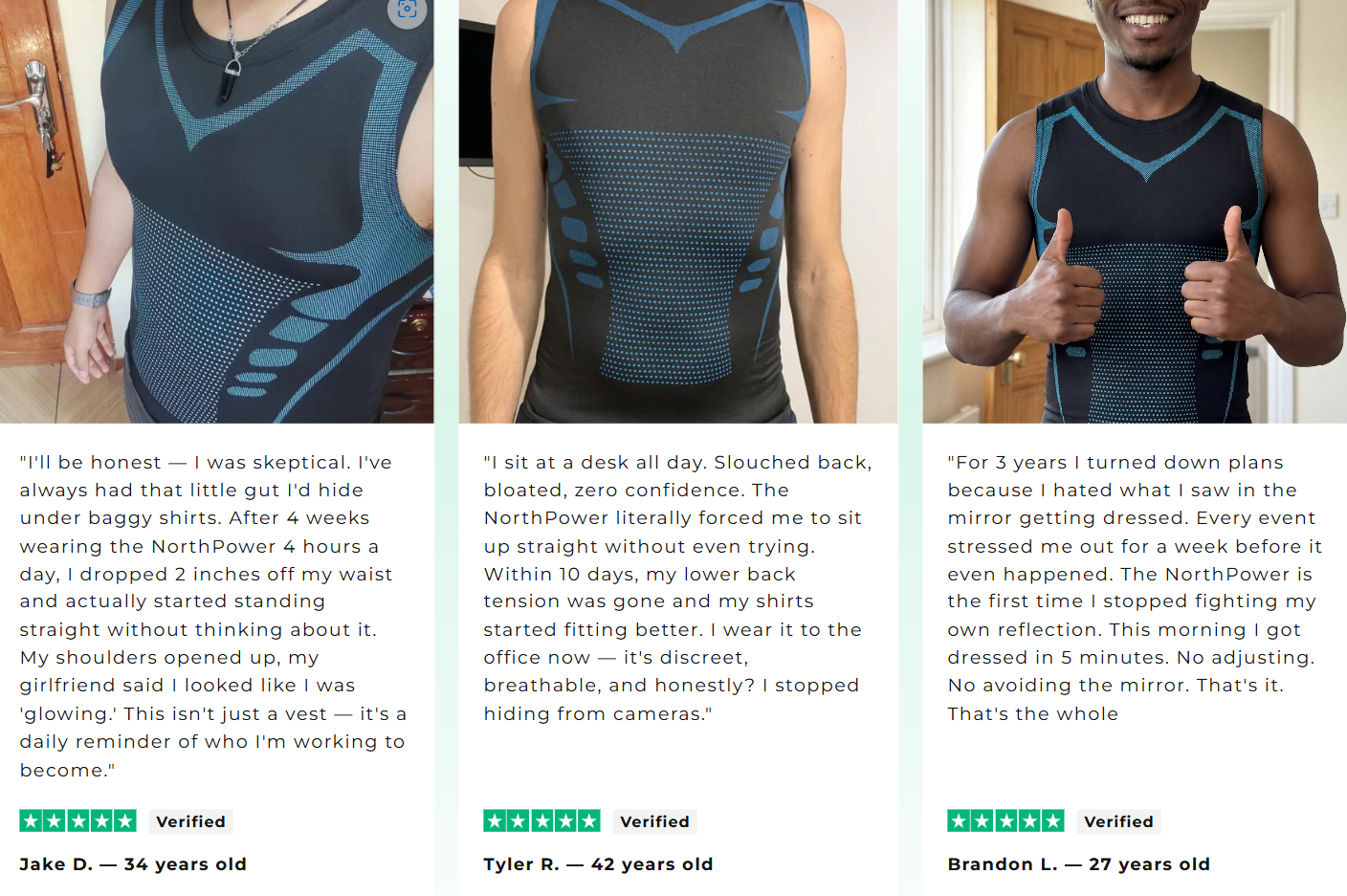 Herretanktop med ionisk formgivning for et skarpere look og øjeblikkelig selvtillid