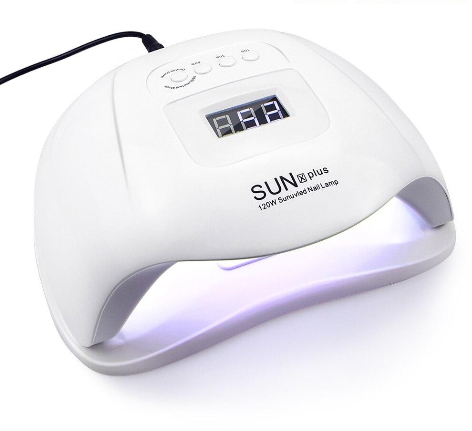 Lampu Kuku UV LED LumaPro Dengan Kuasa 72W, Pemasa LCD Dan Pilihan 99 Saat