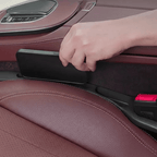 Leather Car Seat Gap Organizer For Small Item Storage