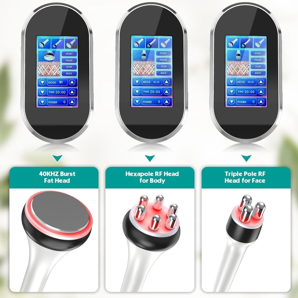 Home Ultrasonic Cavitation And RF Slimming Device For Fat Reduction And Tightening