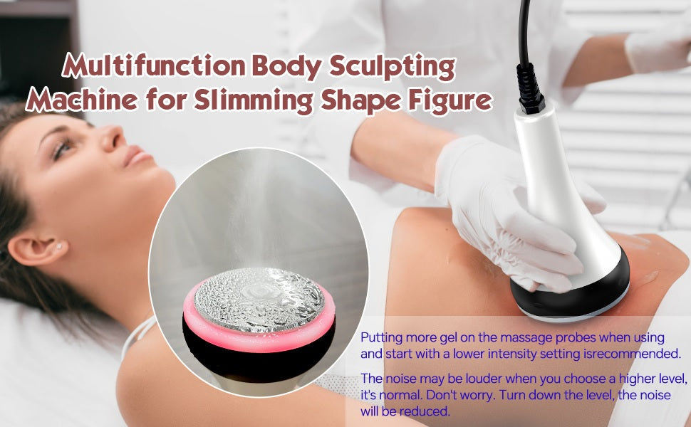 Home Ultrasonic Cavitation And RF Slimming Device For Fat Reduction And Tightening