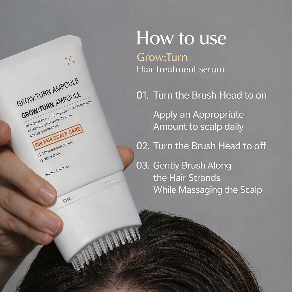 Scalp Growth Serum For Fuller Hair Less Shedding Thinning And Irritation