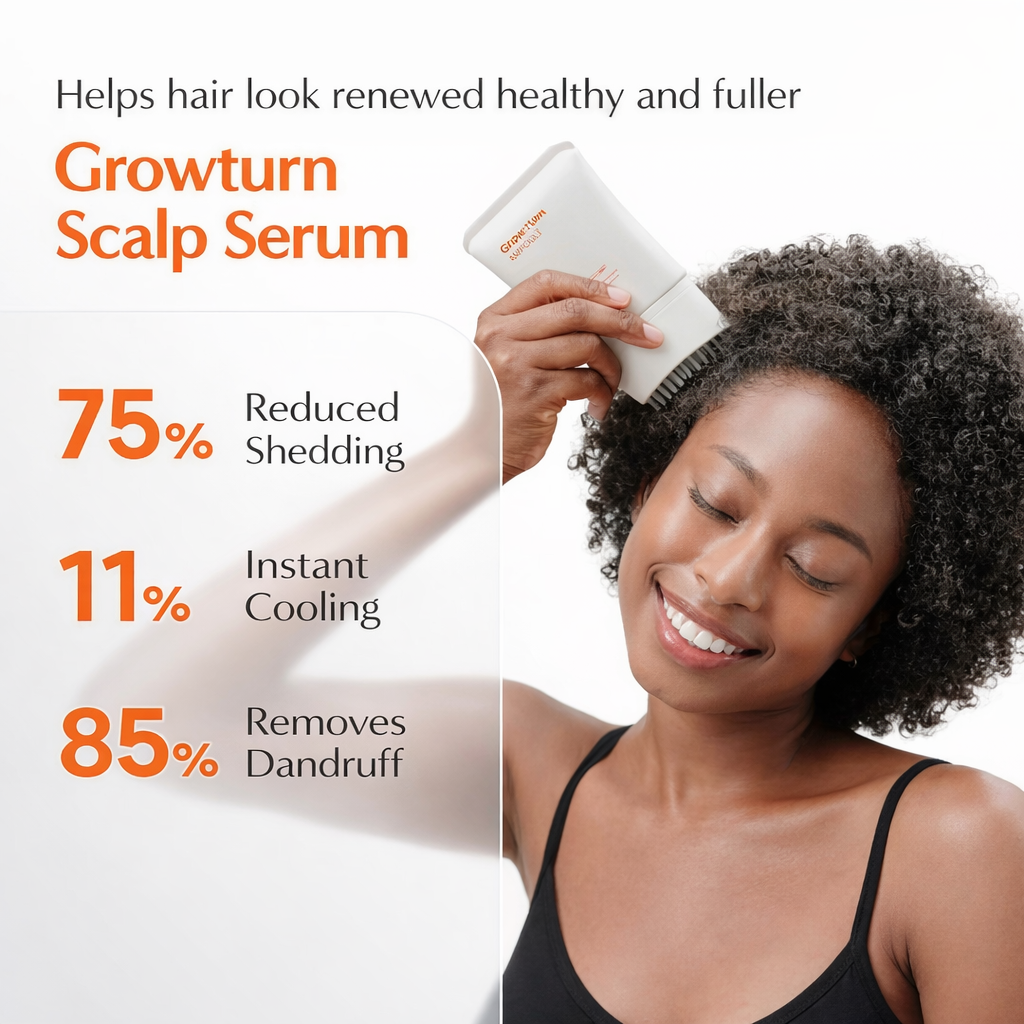 Scalp Growth Serum For Fuller Hair Less Shedding Thinning And Irritation