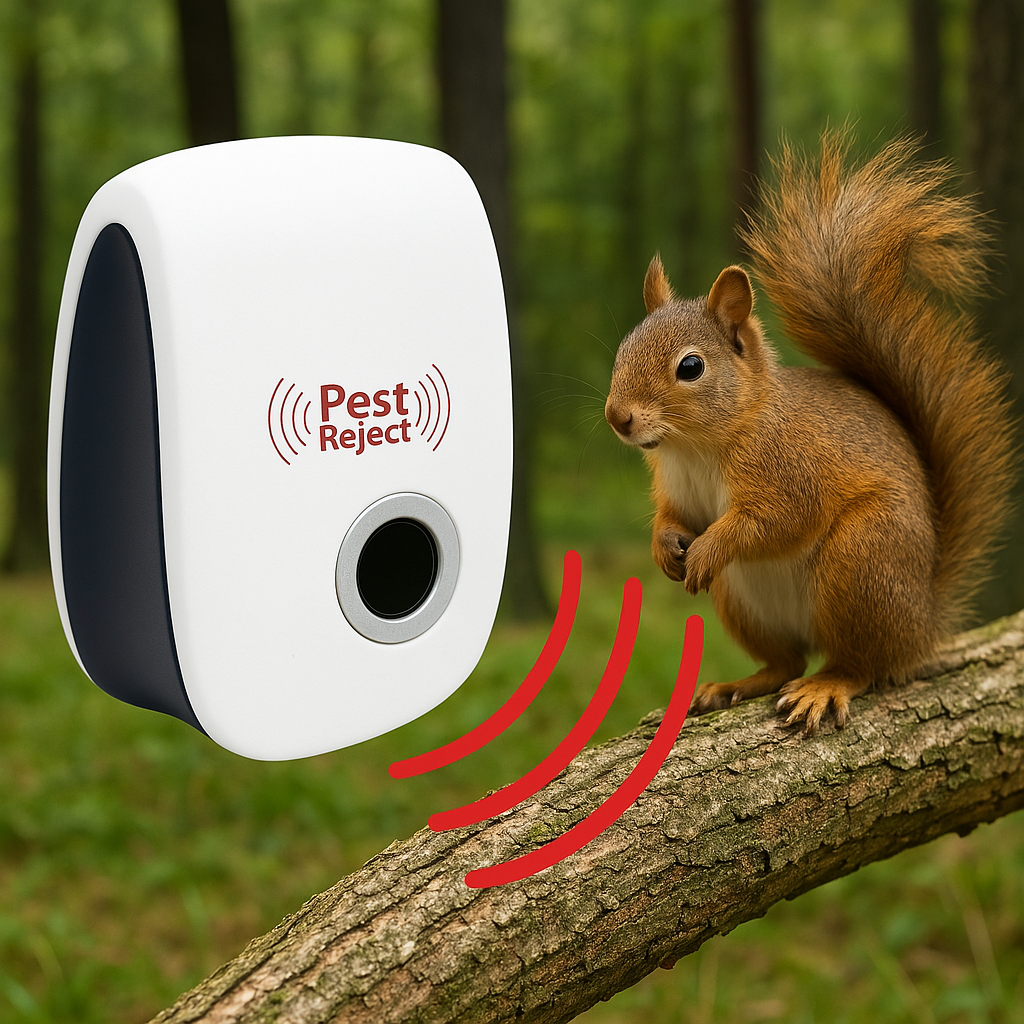 VerduraGuard Outdoor Ultrasonic Repeller For Gardens And Lawns