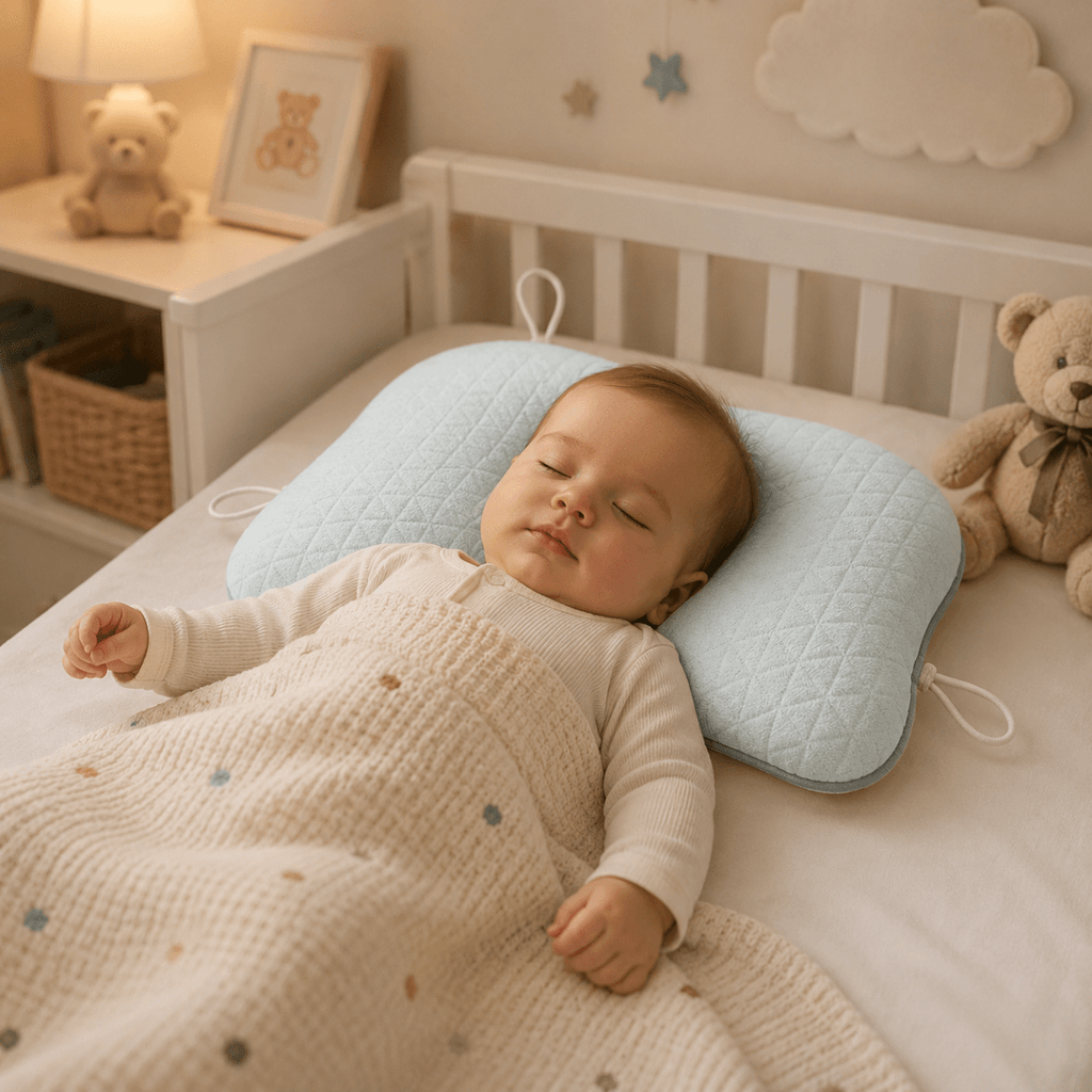 Ergonomic Baby Pillow for Balanced Comfort & Gentle Positioning