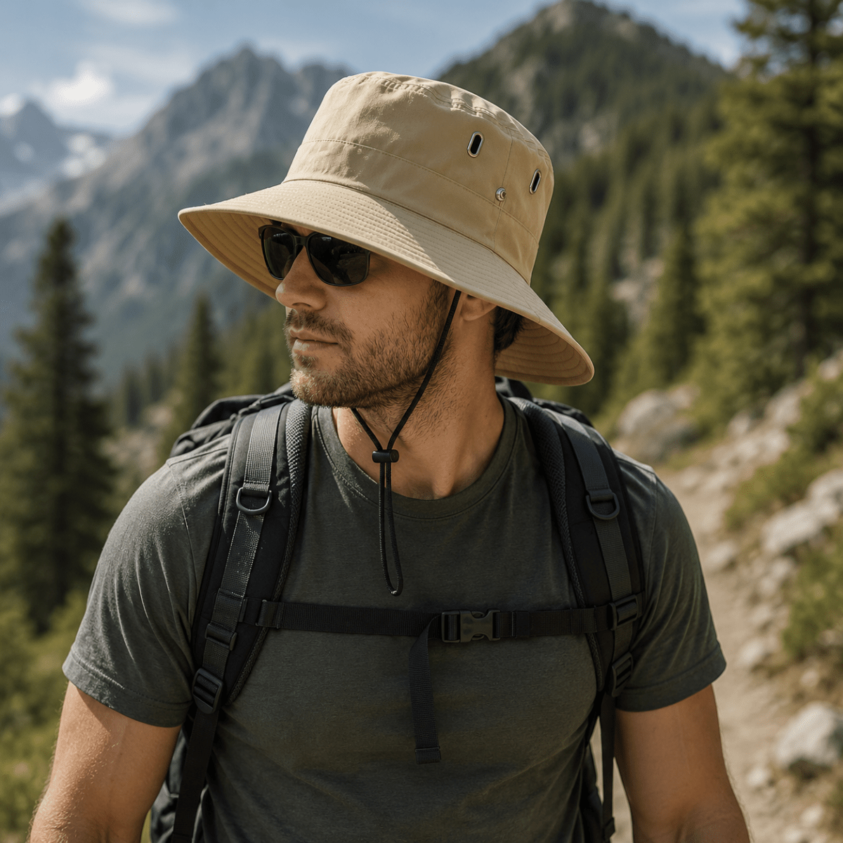 UV-Protective Adventure Hat for Daily Outdoor Activities