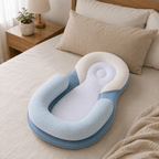 Ergonomic Baby Pillow for Gentle Support & Peaceful Sleep