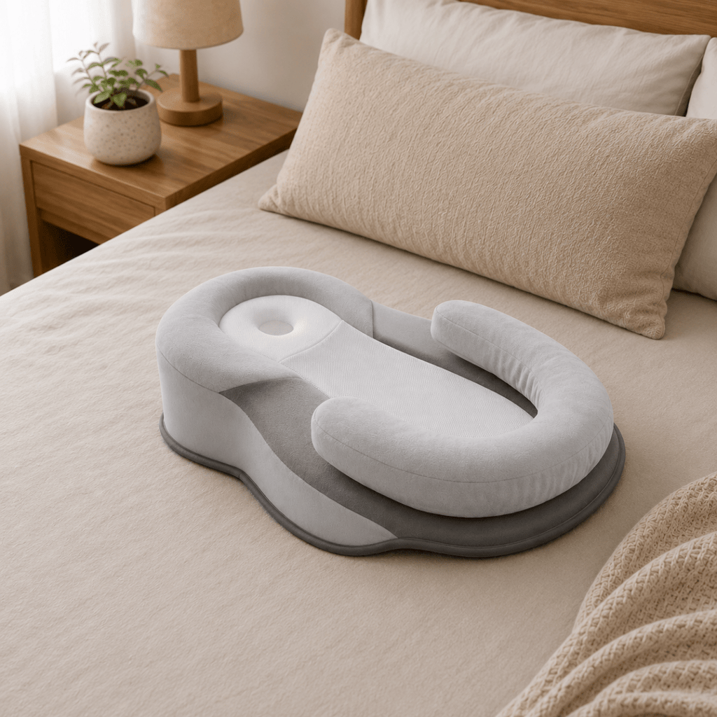 Ergonomic Baby Pillow for Gentle Support & Peaceful Sleep