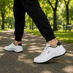 Orthopedic Leather Sneakers for Men with Excellent Comfort & Support