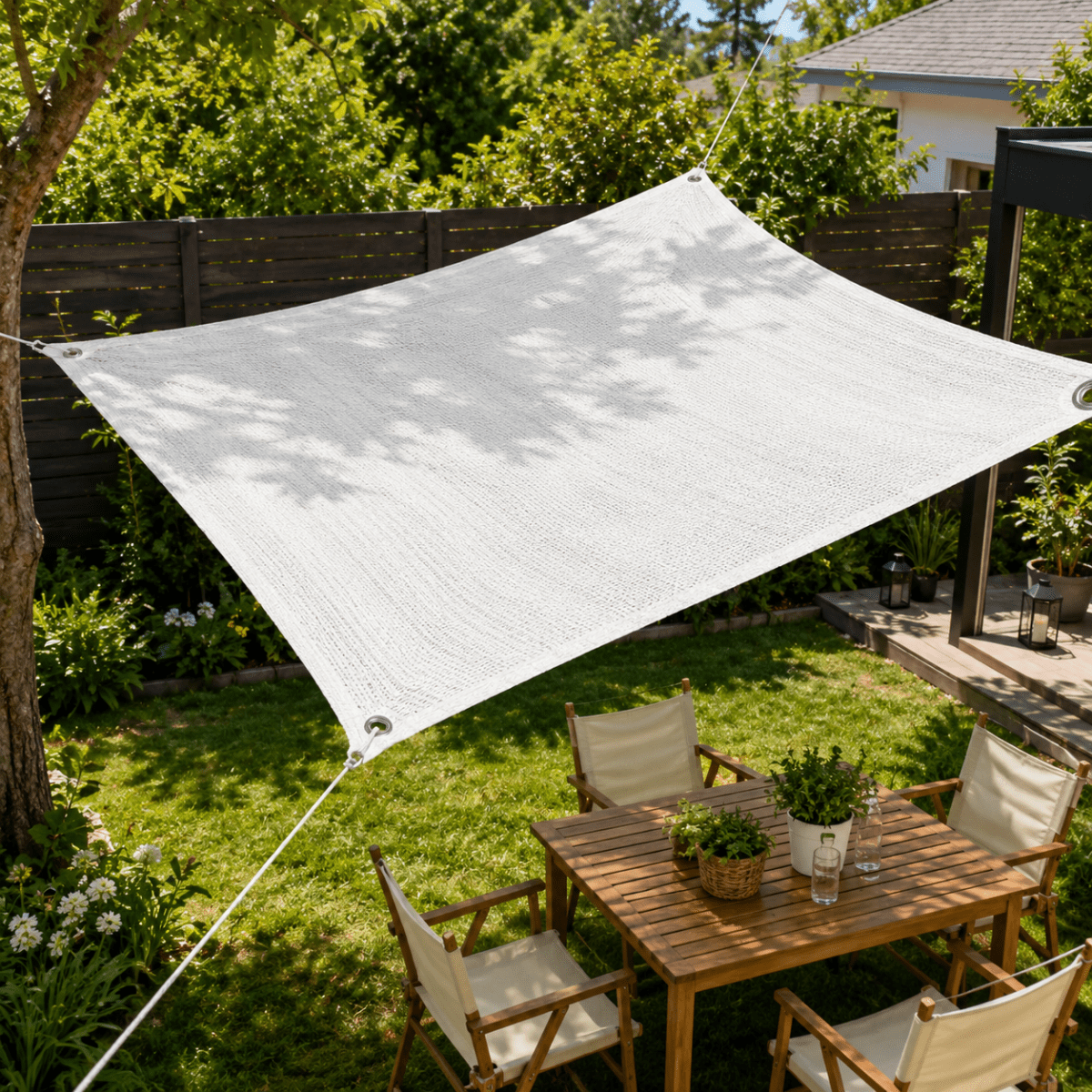 Shading net for terrace, balcony, and yard
