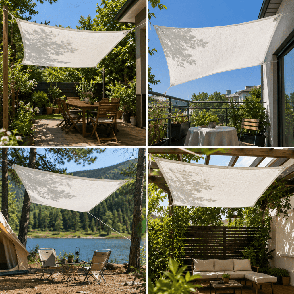 Shading net for terrace, balcony, and yard