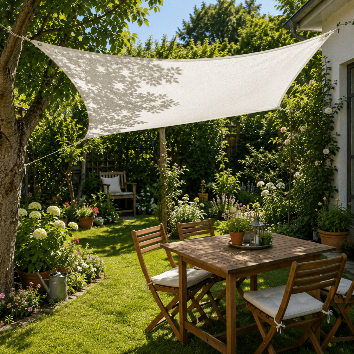 Shading net for terrace, balcony, and yard