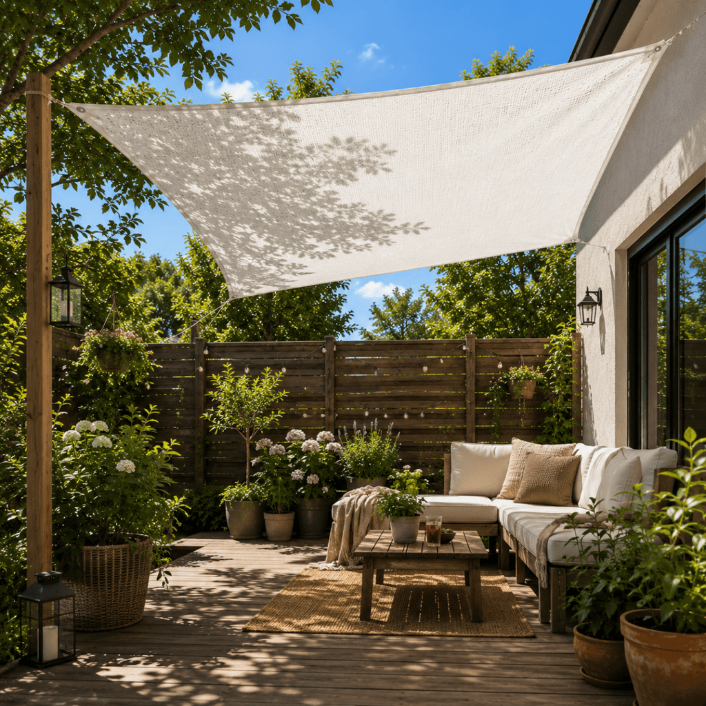 Shading net for terrace, balcony, and yard