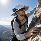 Rechargeable Dual Fan Cooling Hat For Outdoor Hiking Camping And Golf