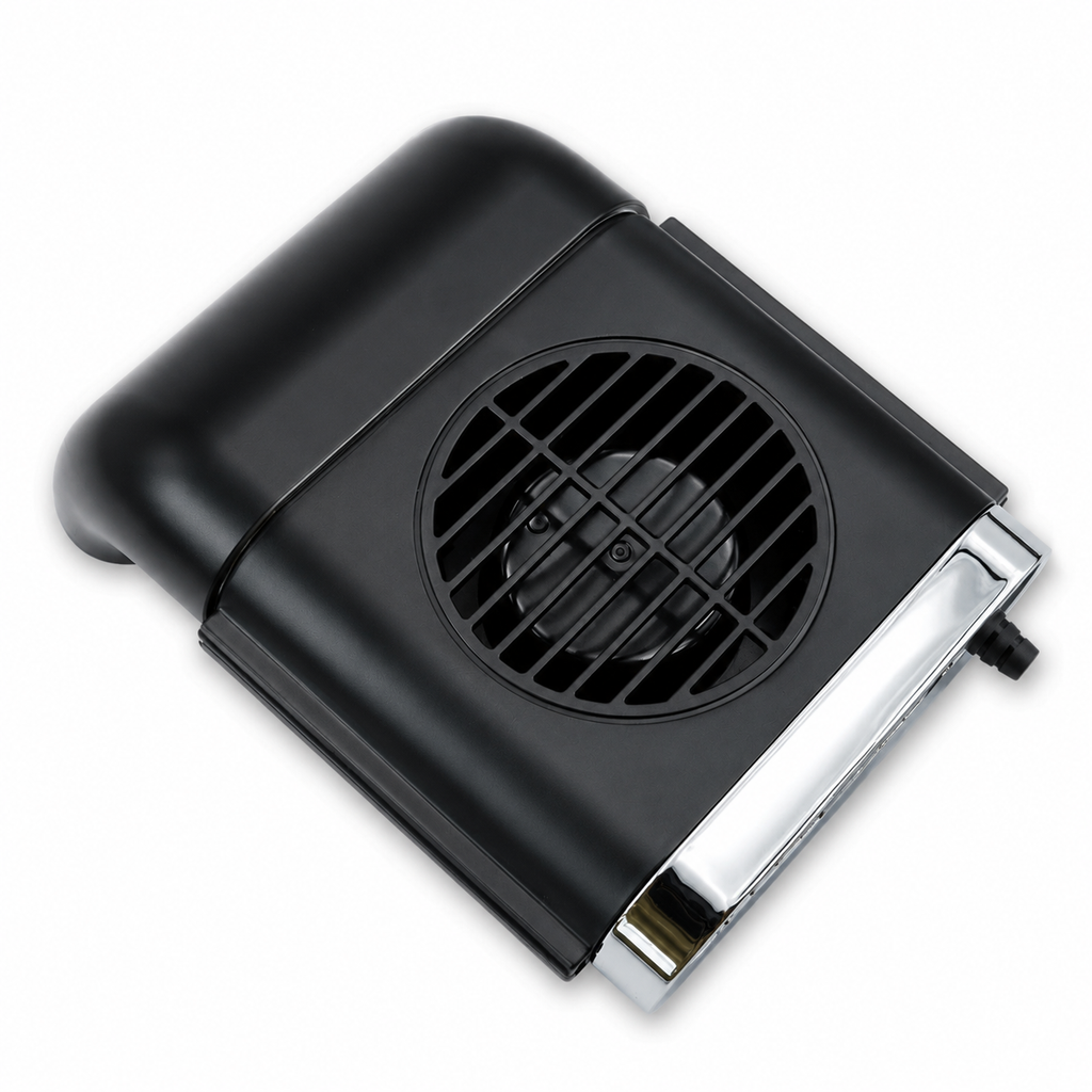 USB-drevet køleventilator til bilsæder, tre hastigheder, ventileret komfort