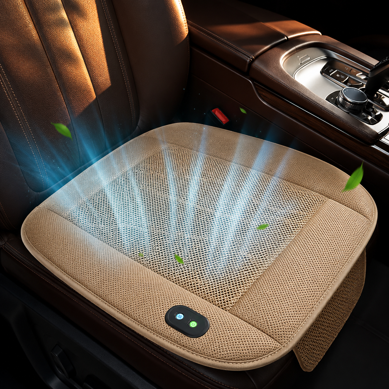VentSeat autósülés hűtőpárna USB ventilátorral a hőérzet csökkentésére