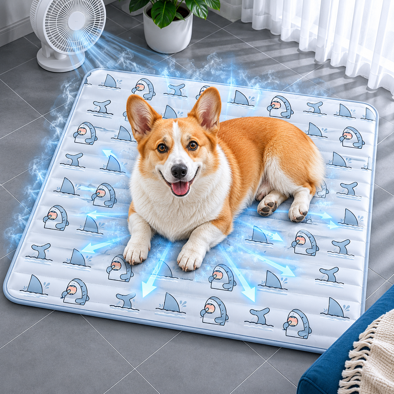 ChillPaws ペット用冷却マット ゲル注入セルフクーリングパッド 犬と猫用