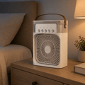 Ventilátor s funkcí chlazení a zvlhčování