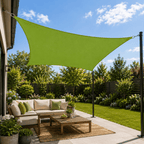 Triangular sun sail for stylish outdoor protection