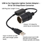 VoltMate USB 12V Steckdosenadapter für tragbare Geräte