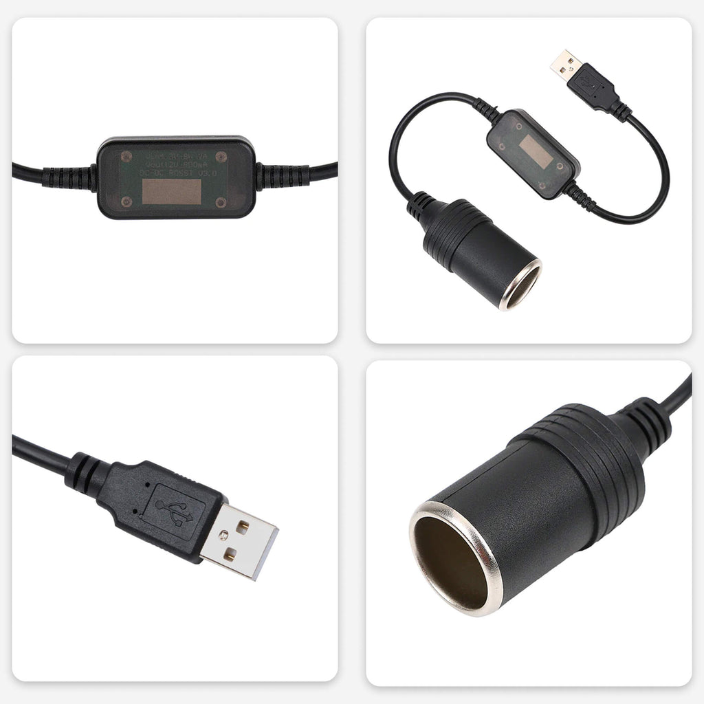 VoltMate USB 12V Steckdosenadapter für tragbare Geräte