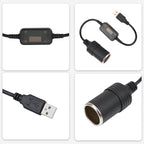 VoltMate USB 12V Steckdosenadapter für tragbare Geräte