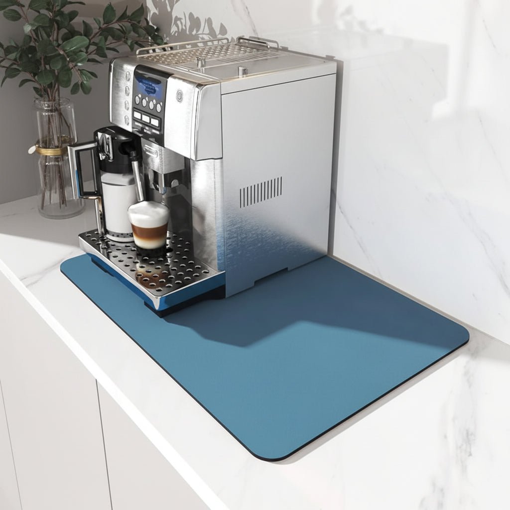 Superabsorberende kaffebarmåtte med pletfri, hurtig tørring og nem rengøring