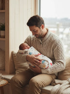 Hooded Pure Cotton Baby Swaddle Wrap