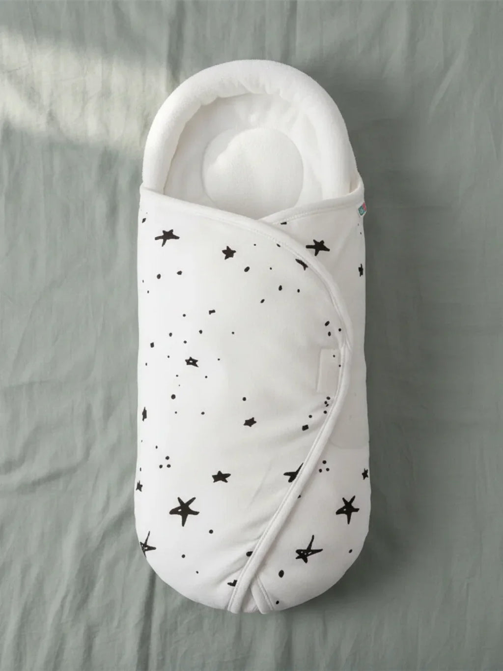 Hooded Pure Cotton Baby Swaddle Wrap