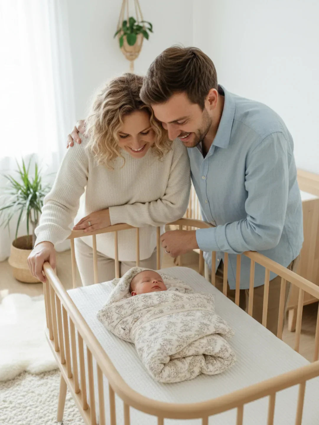 Premium 100% Cotton Baby Swaddle Blanket