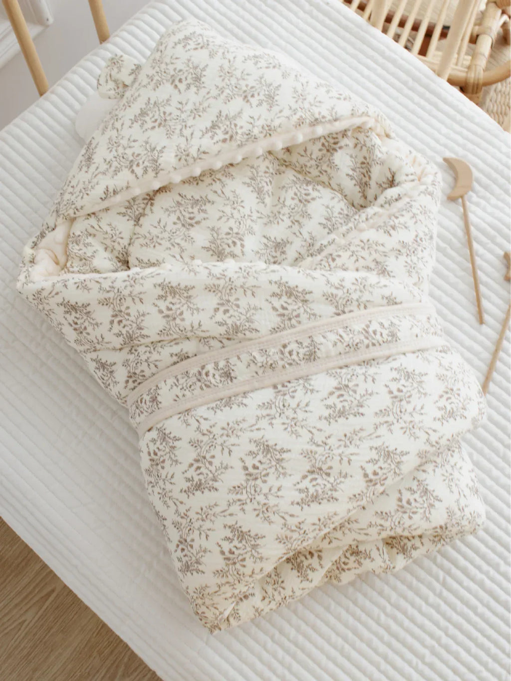 Premium 100% Cotton Baby Swaddle Blanket