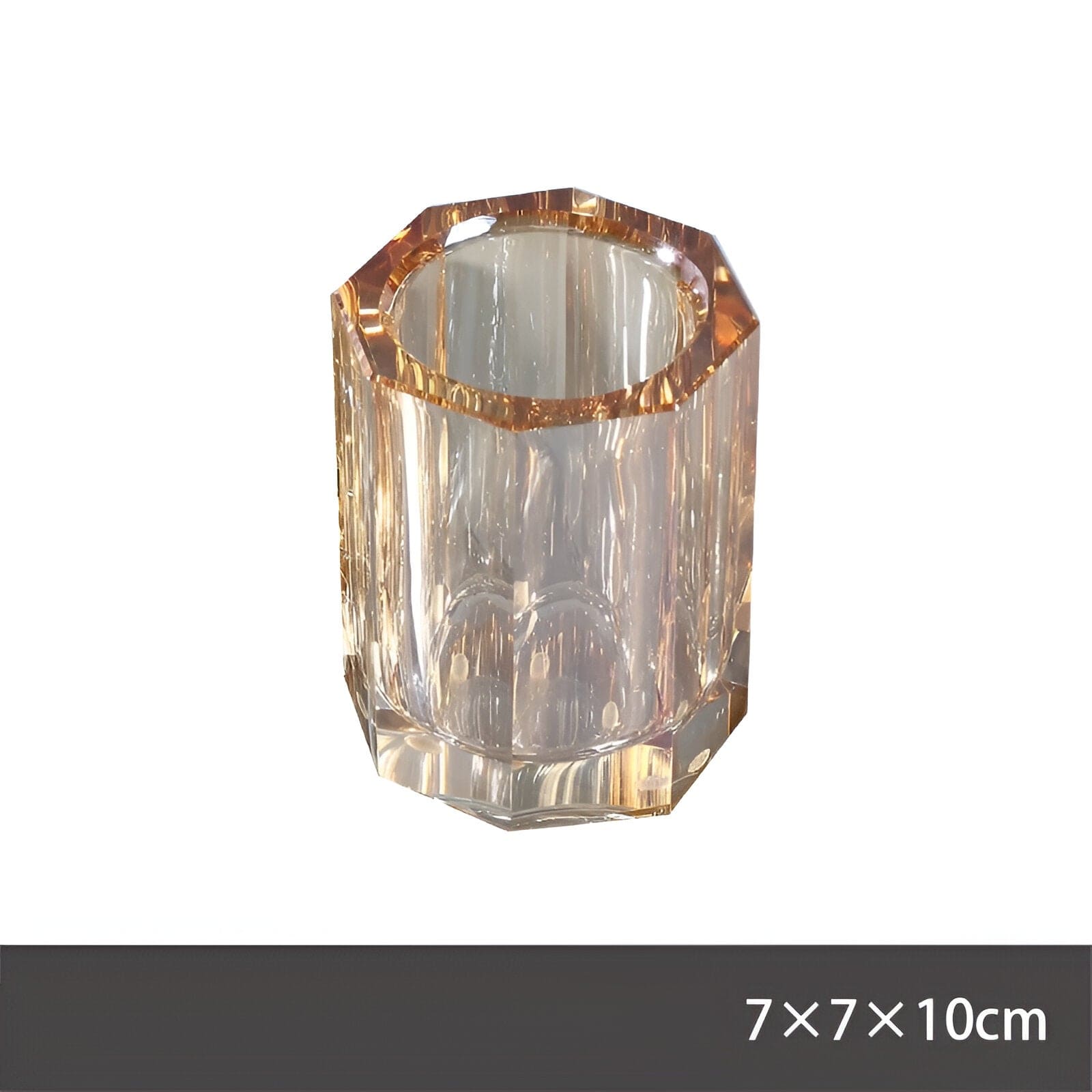 LumaGlass Elite Crystal Bath Accessory Collection For Elegant Bathrooms