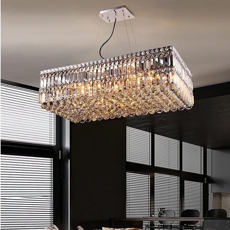 Lampadari in Cristallo di Giada per Illuminazione e Decorazione Moderna della Casa